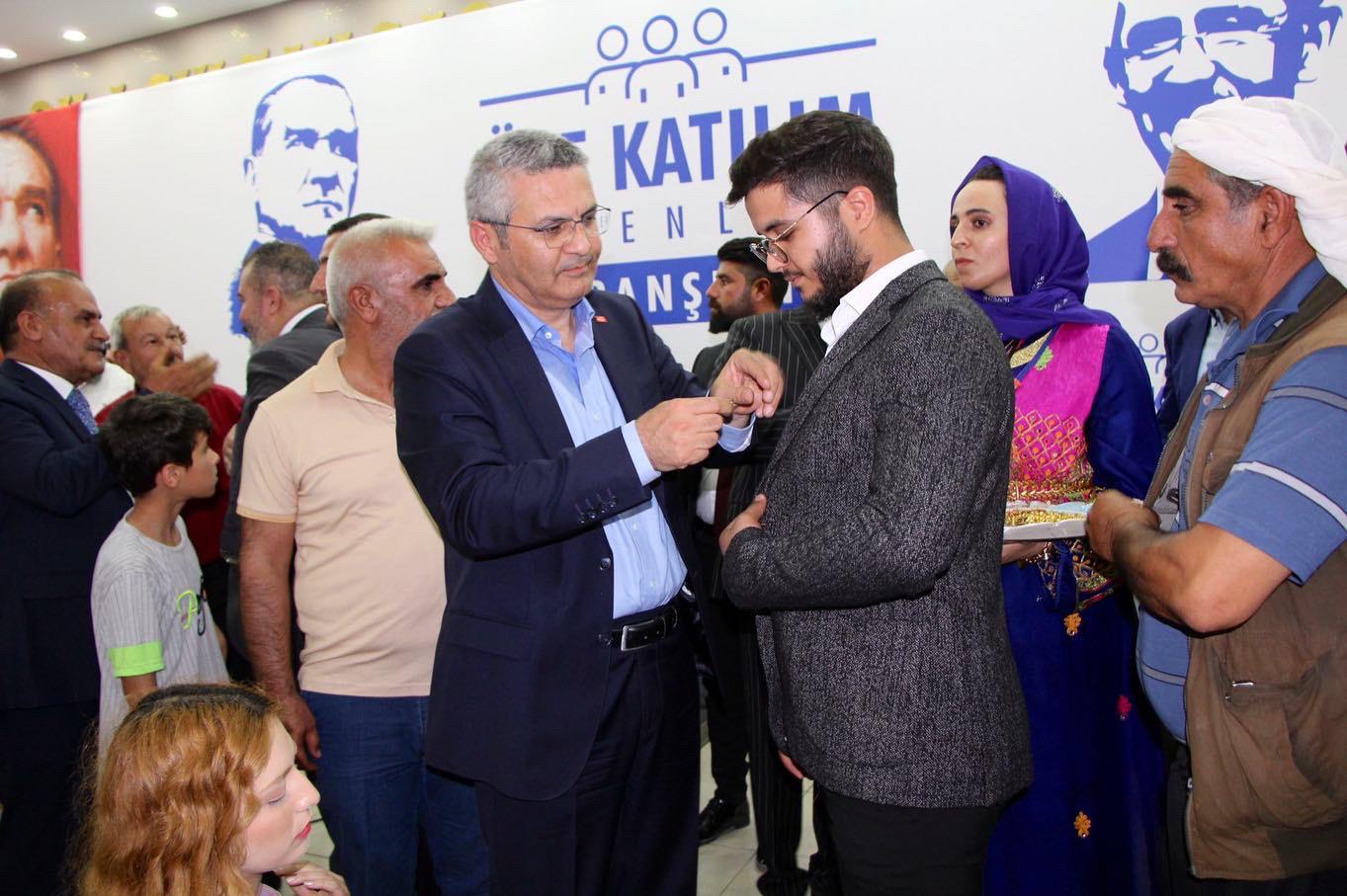 CHP ‘ye Şanlıurfa’da 1200 Yeni Üye