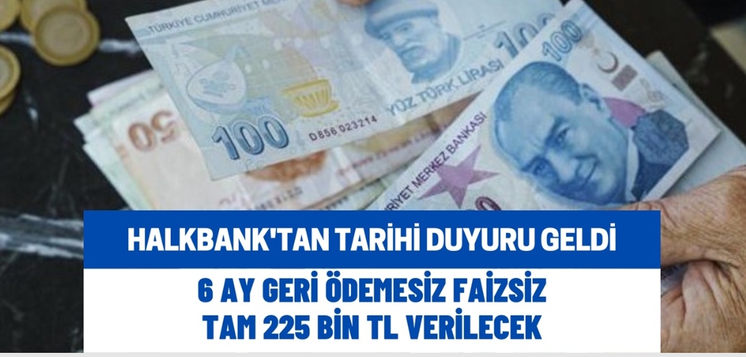 Halkbank’tan tarihi ihtiyaç kredisi