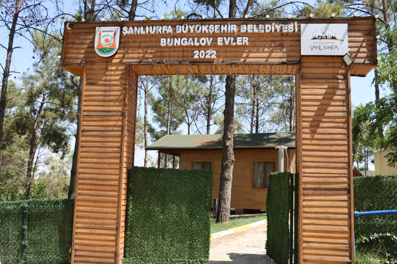 <strong>BUNGALOV EVLER MİSAFİRLERİNİ AĞIRLIYOR</strong>