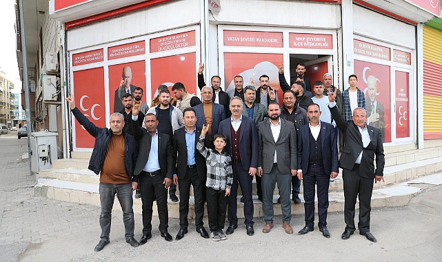 Başkan Mehmet Kuş Eyyübiyelilere Projelerle Gidiyor