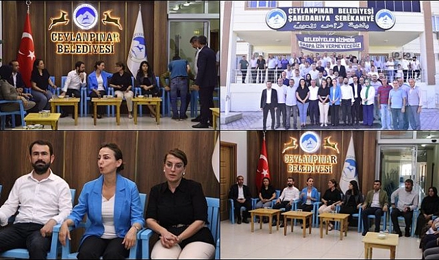 Hatimoğulları Ceylanpınar Belediyesi’ni ziyaret etti