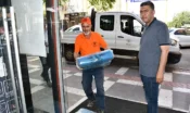 Siverek Belediyesince kurban poşeti dağıtımı yapıldı
