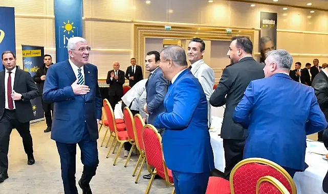 İYİ Parti İl Başkanı Ali Eroğlu Genel Merkezdeki Toplantıya Katıldı