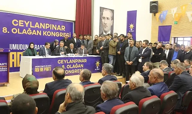 AK Parti Ceylanpınar 8. Olağan Kongresi Gerçekleşti