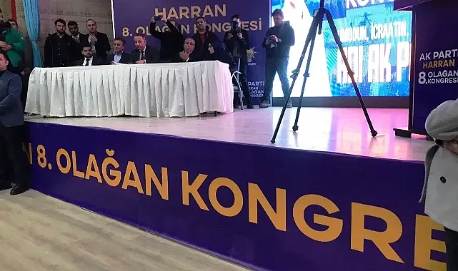 AK Parti Harran İlçe Başkanlığına Mahmut Güneş Seçildi