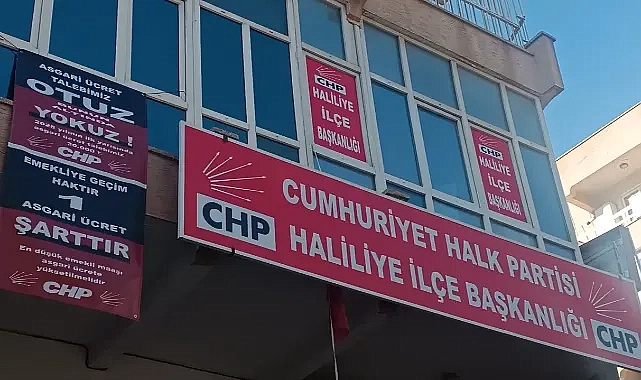 CHP Haliliye’den Asgari Ücret Talebi: “30 Bin TL’nin Altını Kabul Etmiyoruz”