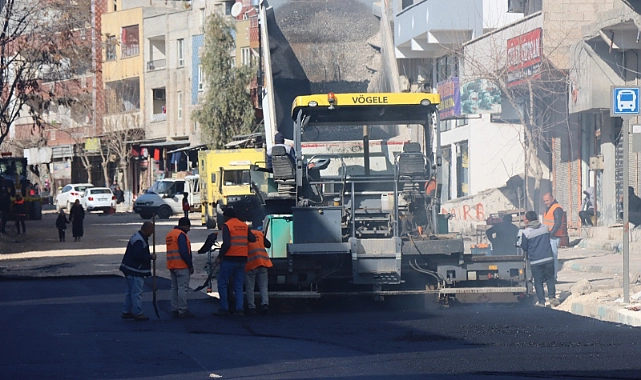 Süleymaniye Caddesi Asfaltlanıyor