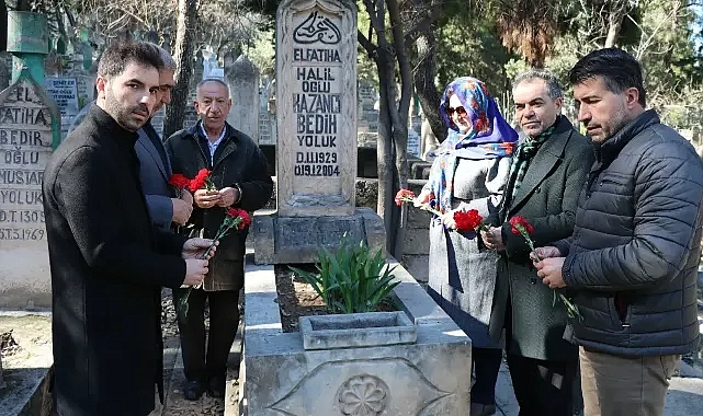 Usta Gazelhan Kazancı Bedih Vefatının 21. Yıl Dönümünde Kabri Başında Anıldı