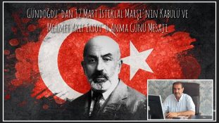 Başkan İbrahim Gündoğdu’dan 12 Mart İstiklal Marşı’nın Kabulü ve Mehmet Akif Ersoy’u Anma Günü Mesajı